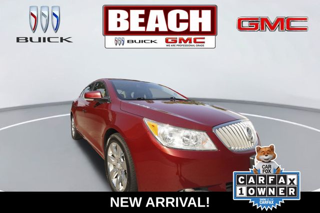 Red Jewel Tintcoat 2011 Buick LaCrosse Sedan Front-Wheel Drive 6-Speed Automatic Overdrive