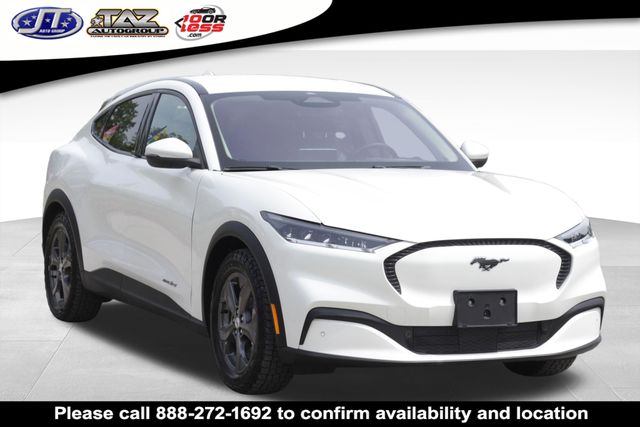 White Metallic 2021 Ford Mustang Mach-E Select RWD SUV / Crossover Rear-Wheel Drive Automatic