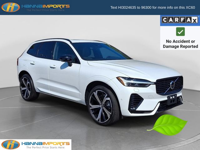Crystal White Metallic 2022 Volvo XC60 SUV / Crossover All-Wheel Drive Automatic