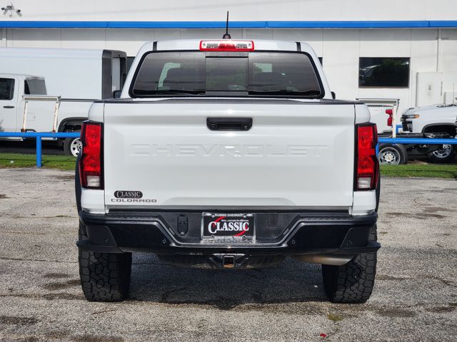 2025 Chevrolet Colorado Trail Boss White at AutoSavvy Houston Northwest