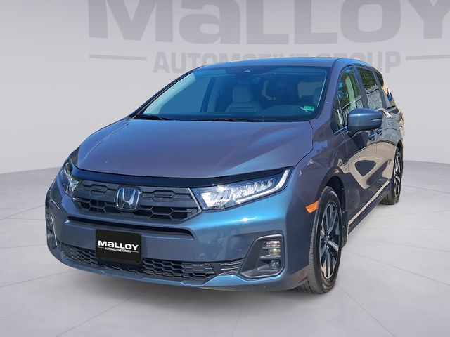 Gray 2025 Honda Odyssey EX-L FWD Minivan Front-Wheel Drive Automatic