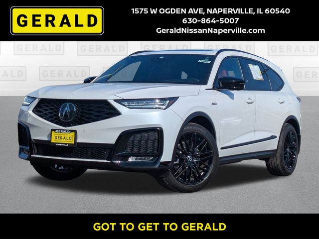 White 2025 Acura MDX SH-AWD with A-SPEC and Advance Package SUV / Crossover All-Wheel Drive Automatic