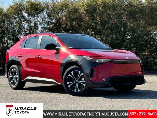 Red 2025 Toyota bZ4X XLE FWD SUV / Crossover Front-Wheel Drive Automatic