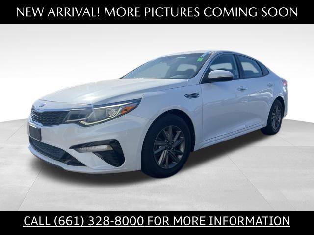 Snow White Pearl 2019 Kia Optima LX FWD Sedan Front-Wheel Drive 6-Speed Automatic