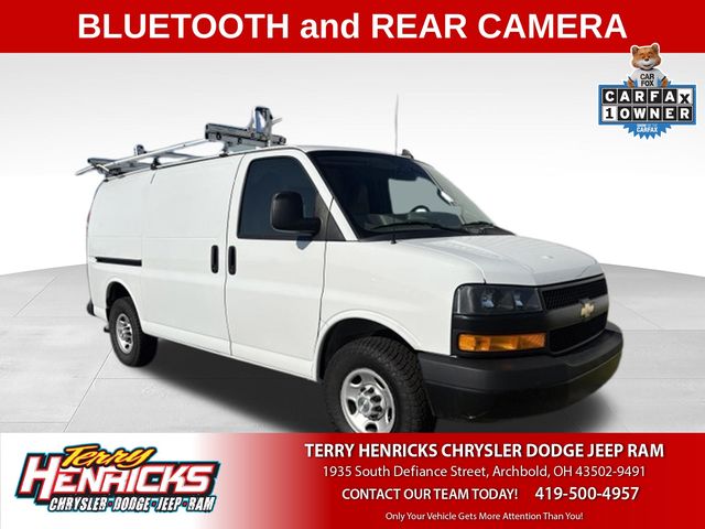 Summit White 2022 Chevrolet Express Cargo Van Rear-Wheel Drive 6-Speed Automatic Overdrive