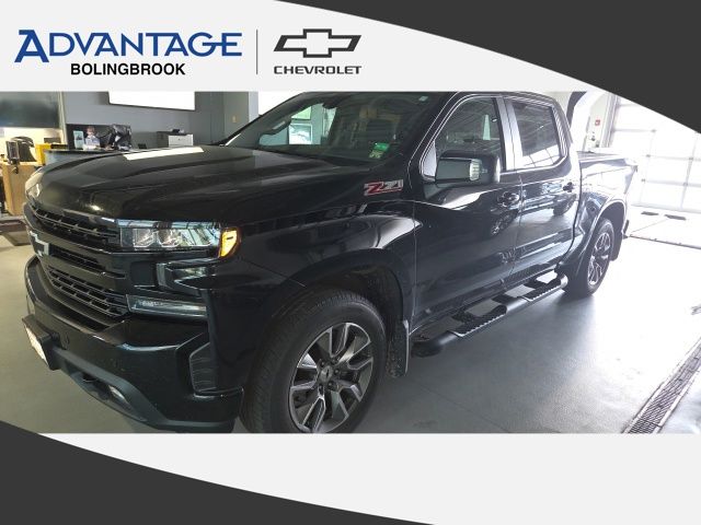 Black 2019 Chevrolet Silverado 1500 Pickup Truck Four-Wheel Drive 8-Speed Automatic