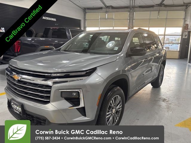 Sterling Gray Metallic 2025 Chevrolet Traverse LT AWD SUV / Crossover Four-Wheel Drive 8-Speed Automatic