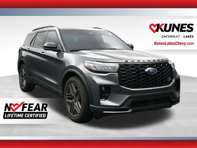 Gray Metallic 2025 Ford Explorer SUV / Crossover All-Wheel Drive Automatic