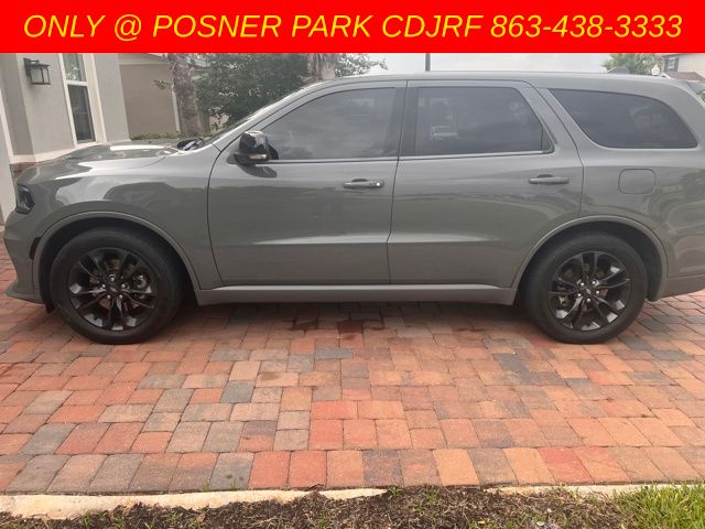 Gray Clearcoat 2021 Dodge Durango SUV / Crossover Rear-Wheel Drive 8-Speed Automatic
