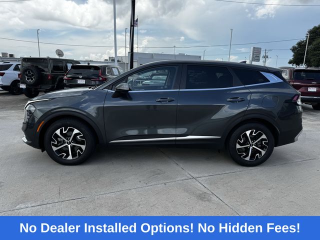 2025 Kia Sportage EX Gray at Texan Dodge Chrysler Jeep Ram