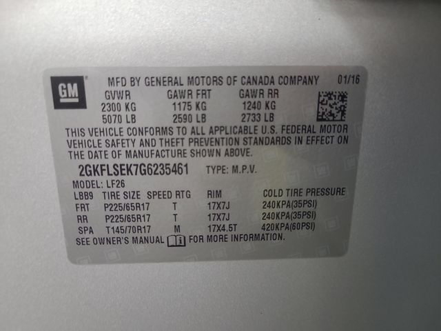 2016 – GMC – Terrain