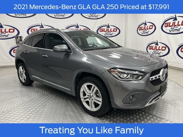 Mountain Gray Metallic 2021 Mercedes-Benz GLA SUV / Crossover All-Wheel Drive 8-Speed Dual Clutch