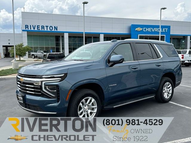 Lakeshore Blue Metallic 2025 Chevrolet Tahoe SUV / Crossover Four-Wheel Drive