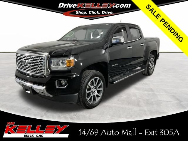 Onyx Black 2018 GMC Canyon Denali Crew Cab 4WD Pickup Truck Four-Wheel Drive 6-Speed Automatic