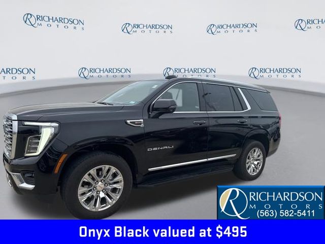 Onyx Black 2025 GMC Yukon Denali 4WD SUV / Crossover Four-Wheel Drive