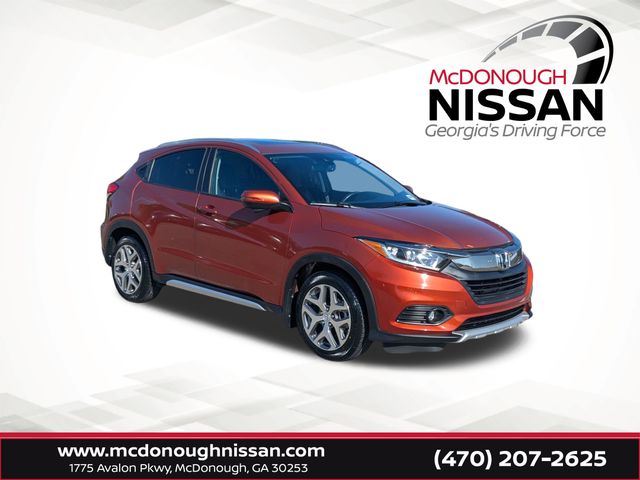 Orangeburst Metal 2019 Honda HR-V SUV / Crossover Front-Wheel Drive Continuously Variable Transmission