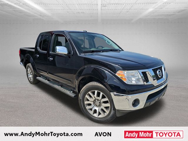 Super Black 2013 Nissan Frontier Pickup Truck Four-Wheel Drive 5-Speed Automatic Overdrive