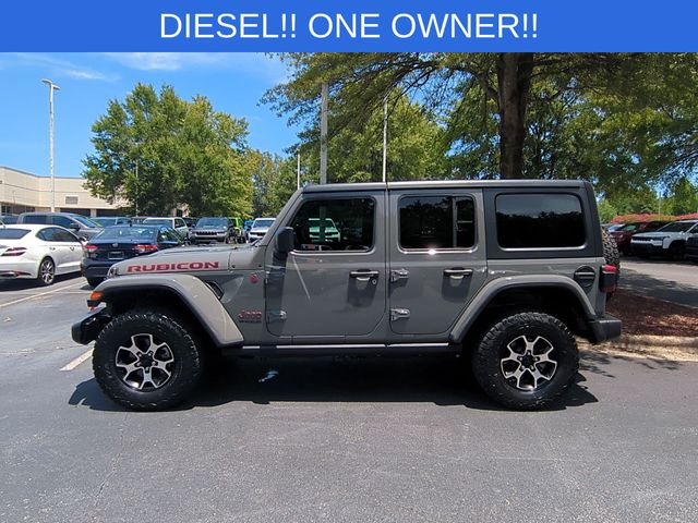 Used 2021 Gray Jeep Unlimited Rubicon image 2
