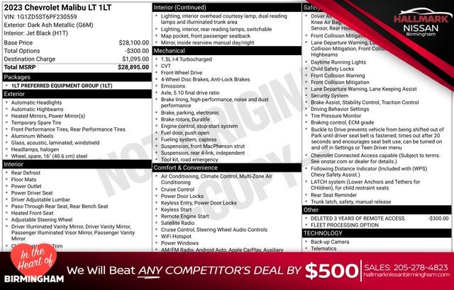 2023 Chevrolet Malibu LT