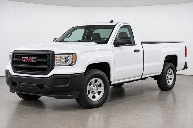 Summit White 2018 GMC Sierra 1500 Pickup Truck 4X2 6-Speed Automatic Overdrive