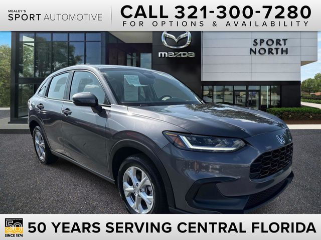 Urban Gray Pearl 2025 Honda HR-V SUV / Crossover Front-Wheel Drive Continuously Variable Transmission
