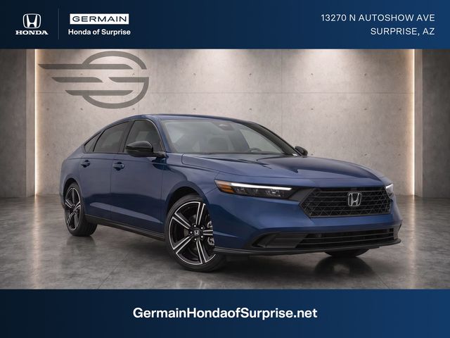 Canyon River Blue Metallic 2026 Honda Accord Sedan Front-Wheel Drive Continuously Variable Transmission