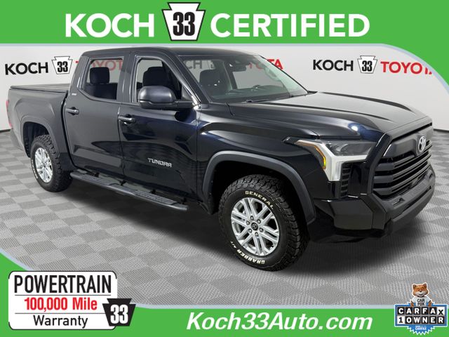 Midnight Black Metallic 2024 Toyota Tundra Pickup Truck Four-Wheel Drive Automatic
