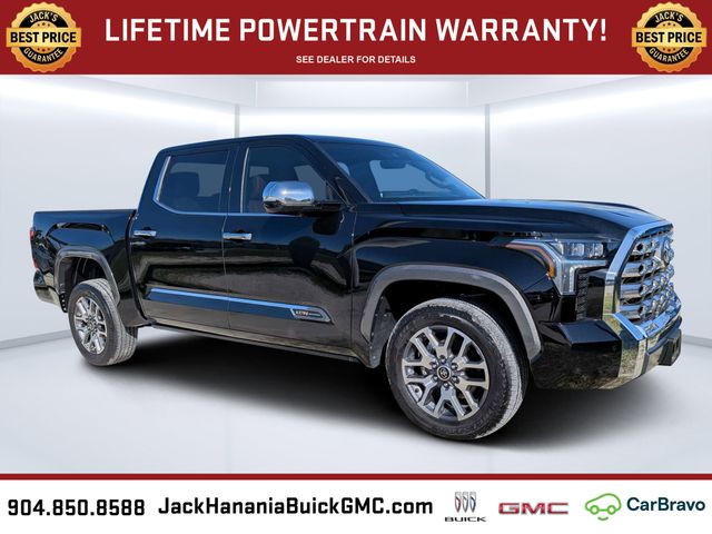 Midnight Black Metallic 2024 Toyota Tundra Pickup Truck Four-Wheel Drive Automatic