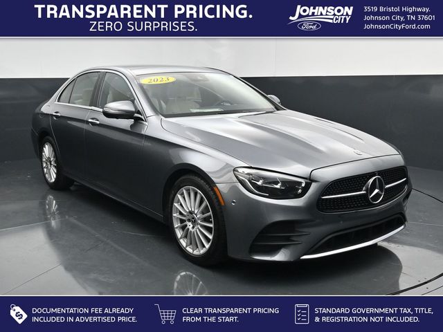 Selenite Gray Metallic 2023 Mercedes-Benz E-Class E 350 4MATIC Sedan All-Wheel Drive 9-Speed Automatic