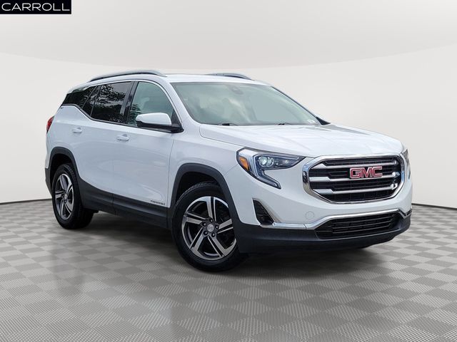 Summit White 2021 GMC Terrain SUV / Crossover Front-Wheel Drive 9-Speed Automatic