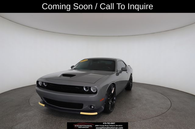 Destroyer Gray Clearcoat 2019 Dodge Challenger Coupe Rear-Wheel Drive 8-Speed Automatic