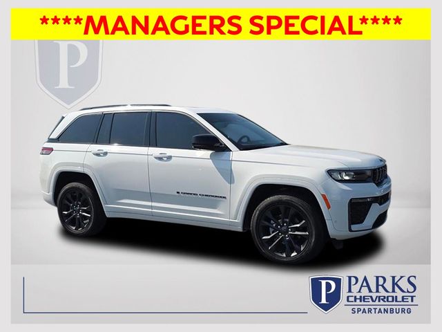 Bright White Clearcoat 2026 Jeep Grand Cherokee SUV / Crossover Four-Wheel Drive 8-Speed Automatic