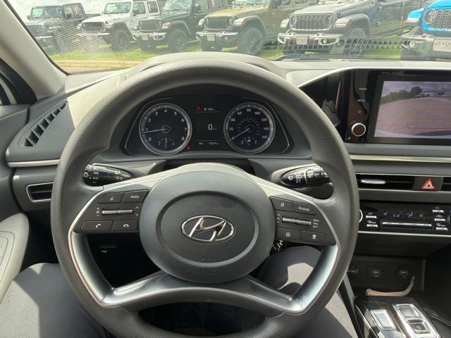 2022 Quartz White Hyundai Sonata SEL FWD Sedan