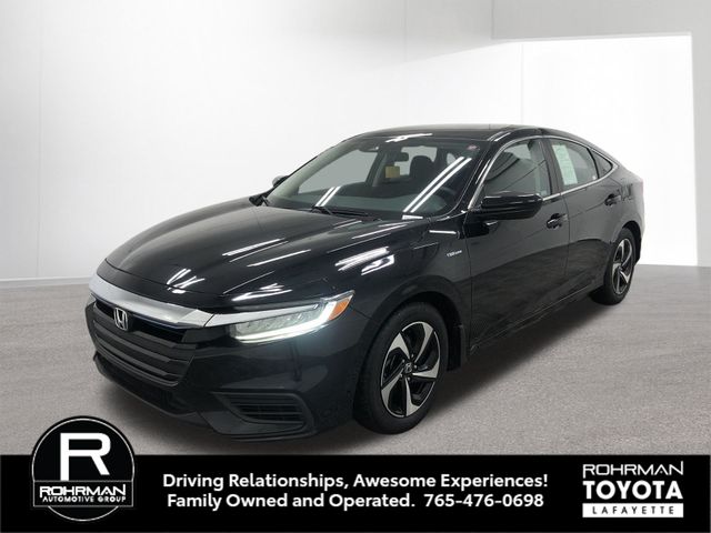 Crystal Black Pearl 2022 Honda Insight EX FWD Sedan Front-Wheel Drive Continuously Variable Transmission