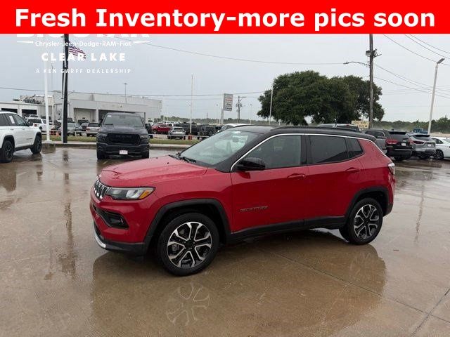 2023 Jeep Compass Limited Red at Wharton Ford