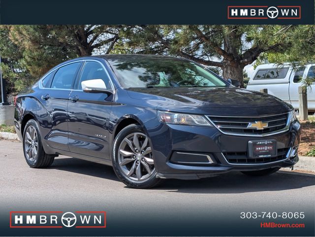 Blue Velvet Metallic 2017 Chevrolet Impala LT FWD Sedan Front-Wheel Drive 6-Speed Automatic