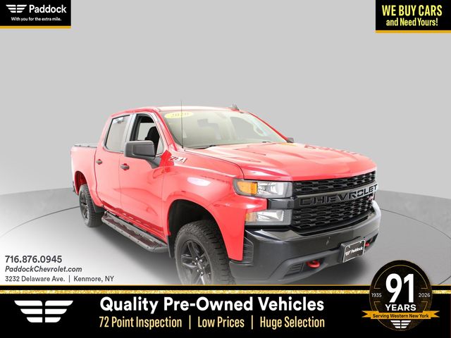 Red Hot 2020 Chevrolet Silverado 1500 Pickup Truck Four-Wheel Drive 6-Speed Automatic Overdrive
