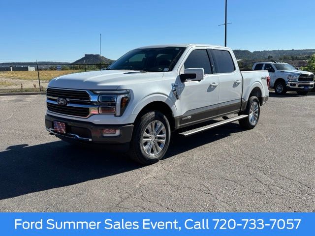 White Metallic 2026 Ford F-150 Pickup Truck Four-Wheel Drive Automatic