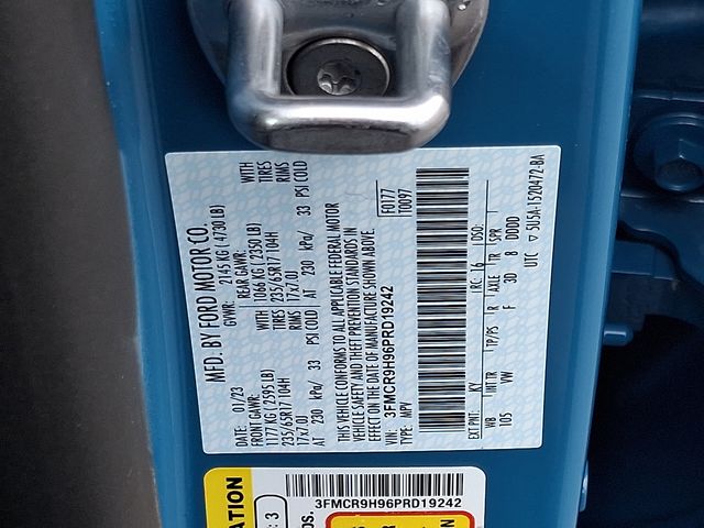 used 2023 Ford Bronco Sport car, priced at $29,998