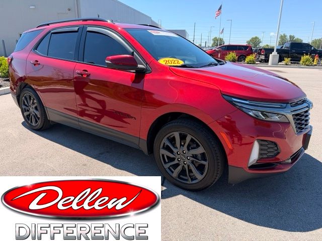 Cherry Red Tintcoat 2022 Chevrolet Equinox SUV / Crossover Four-Wheel Drive 6-Speed Automatic Overdrive
