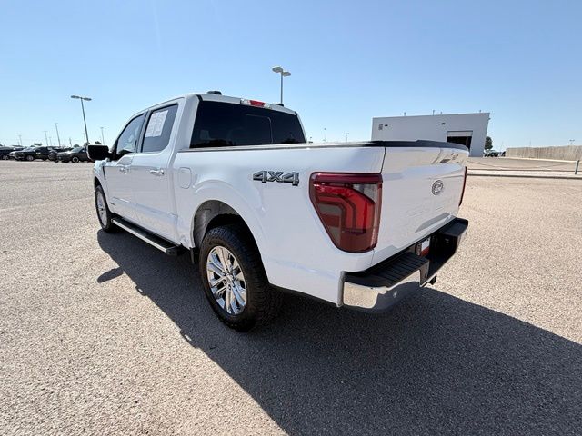 2024 Ford F-150 Lariat White at Brown Honda