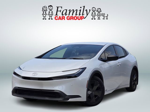 White (Wind Chill Pearl) 2023 Toyota Prius LE AWD Hatchback All-Wheel Drive Continuously Variable Transmission
