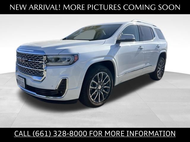 White Frost Tricoat 2021 GMC Acadia SUV / Crossover Four-Wheel Drive 9-Speed Automatic