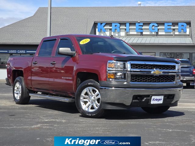 Red (Deep Ruby Metallic) 2014 Chevrolet Silverado 1500 Pickup Truck 6-Speed Automatic Overdrive