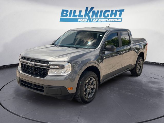 Gray Metallic 2024 Ford Maverick XLT SuperCrew FWD Pickup Truck Front-Wheel Drive Continuously Variable Transmission