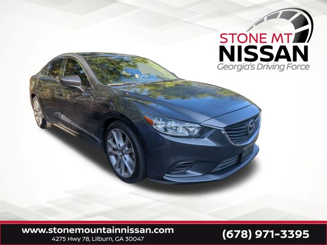 Meteor Gray 2015 Mazda MAZDA6 Sedan Front-Wheel Drive 6-Speed Automatic