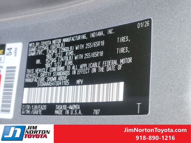 Used 2026 Toyota Grand Highlander SUV
