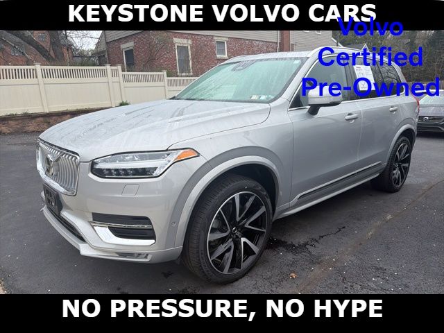 Silver Dawn Metallic 2023 Volvo XC90 B5 Plus Bright Theme AWD SUV / Crossover All-Wheel Drive Automatic