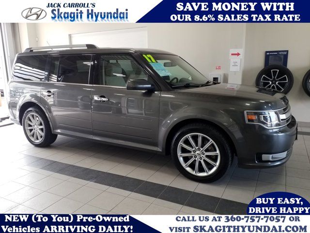 Gray (Magnetic Metallic) 2017 Ford Flex Limited AWD SUV / Crossover All-Wheel Drive 6-Speed Automatic