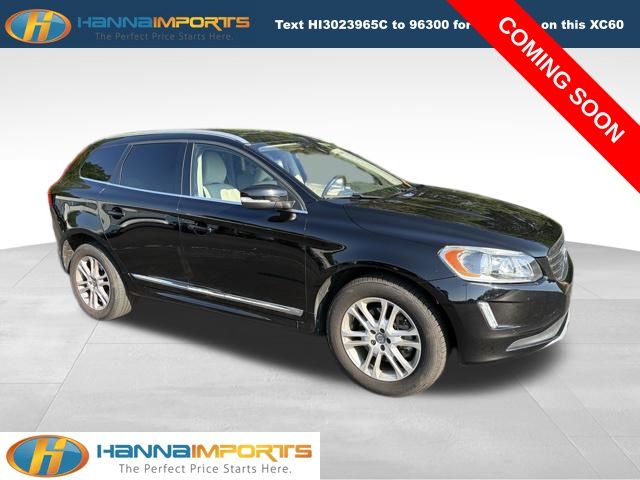 Black / Stone 2015 Volvo XC60 2015.5 T5 Premier SUV / Crossover Front-Wheel Drive Automatic